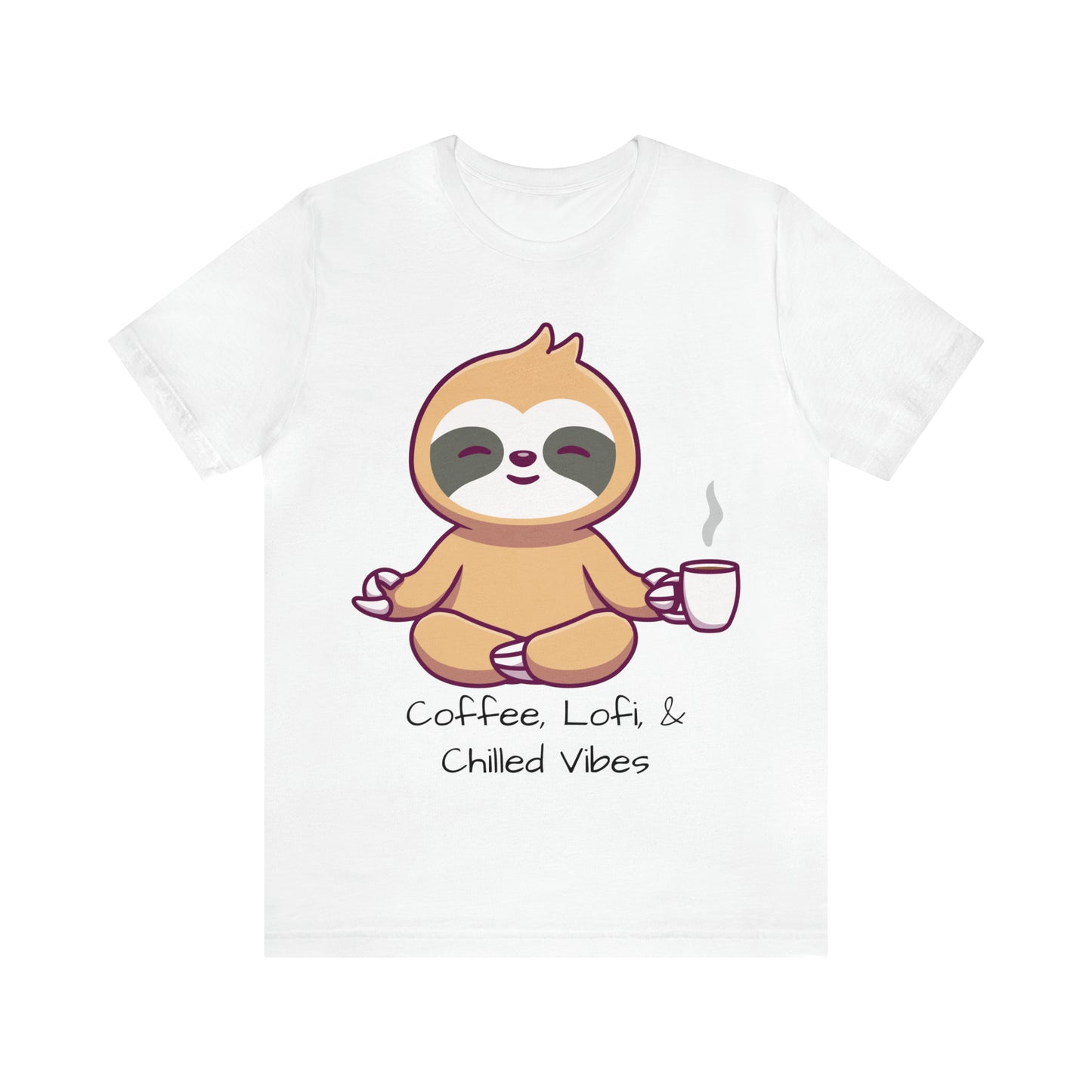 Coffee, Lofi & Chilled Vibes - Lofi Aesthetic Clothing, Unisex t-shirt, Lofi T Shirt