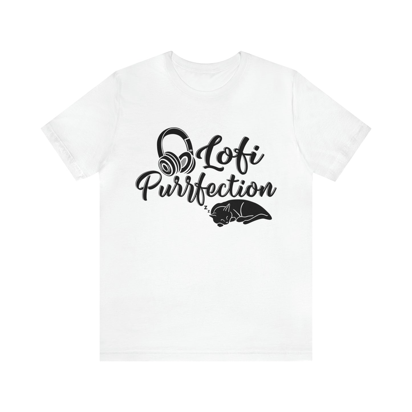 Lofi Purrfection- Lofi Aesthetic Clothing, Unisex t-shirt, Lofi T Shirt Cats