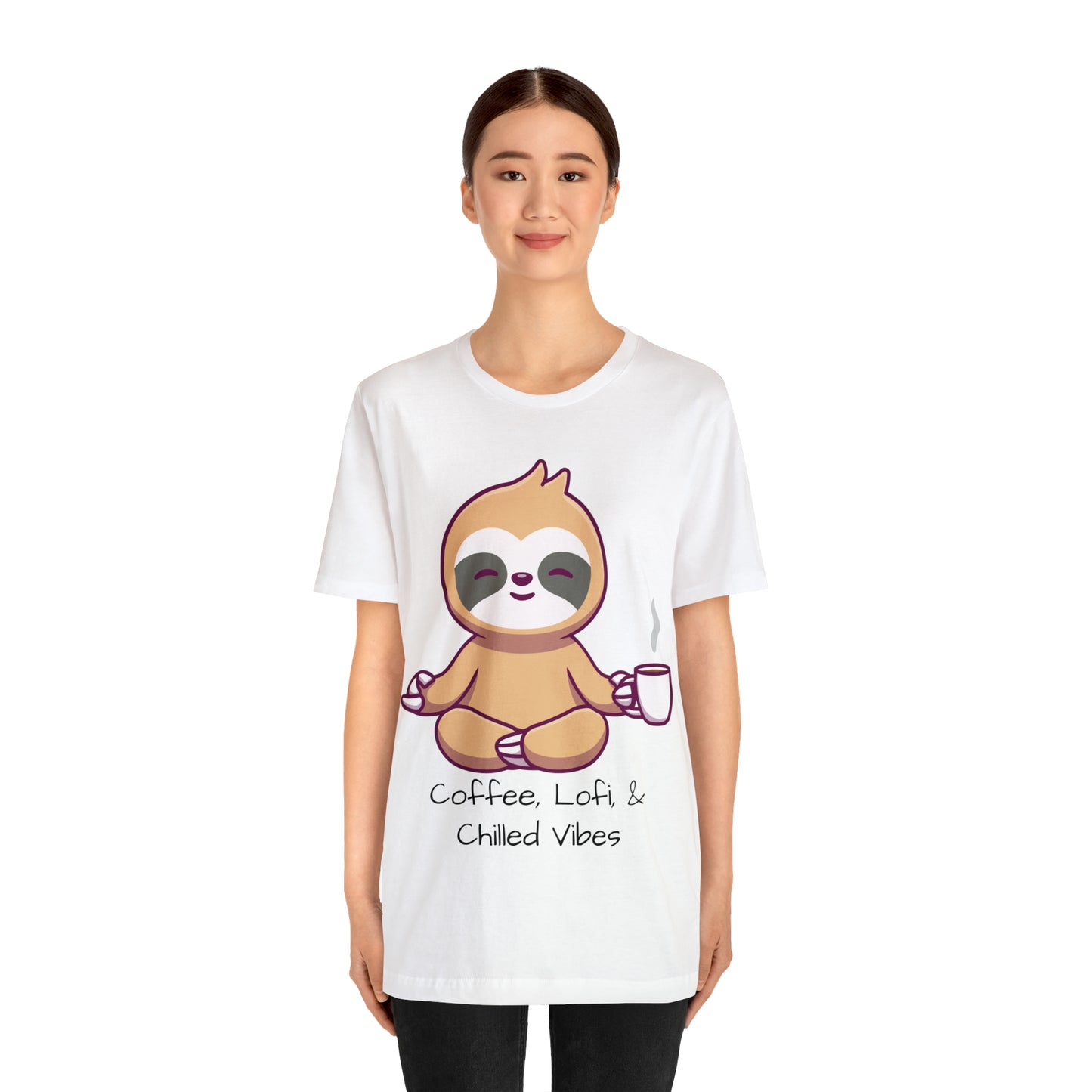 Coffee, Lofi & Chilled Vibes - Lofi Aesthetic Clothing, Unisex t-shirt, Lofi T Shirt